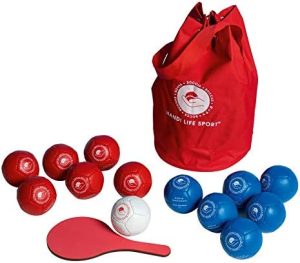 Bocce |   | Boccia Uuden Standardin Setti | 13 Käsintehtyä Boccia-palloa | 6 Sinistä ja 6 Punaa | Sopeutuvat Urheilulajit | Bocce Bocce