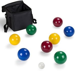 Bocce |   Deluxe Raskaan Tehon Komposiittihartsinen Bocce-pallosetti Kotelolla Bocce Bocce