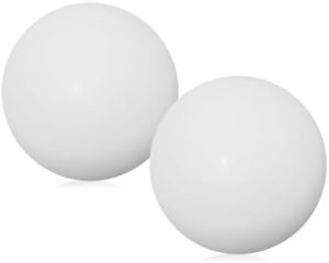 Bocce |   Outoss-Pallino Bocce-pelille, Boule-pelille, Jack Petanque-pelille, Koko 4 mm (1,57 tuumaa), Valkoinen – 2 pakkausta Bocce Bocce