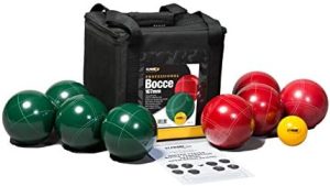 Bocce |   St Pierre Sports Ammattimainen Bocce-setti, Vihreä/Punainen, 17 mm Bocce Bocce