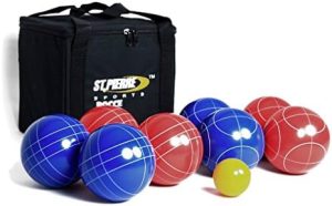 Bocce |   St Pierre Sports Bocce-peli Setti, Punainen/Sininen, 1Mm Bocce Bocce