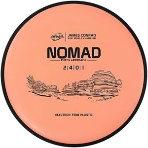 Lentolevyurheiluvälineet |   Electron Nomad James Conrad -painos Disc Golf Putteri (Valitse kovuus / Värit voivat vaihdella) Lentolevyurheiluvälineet Lentolevyurheiluvälineet