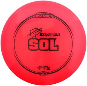 Lentolevyurheiluvälineet |   Paige Pierce Signature Elite Z Sol Midrange Golf Disc [Värit voivat vaihdella] Lentolevyurheiluvälineet Lentolevyurheiluvälineet